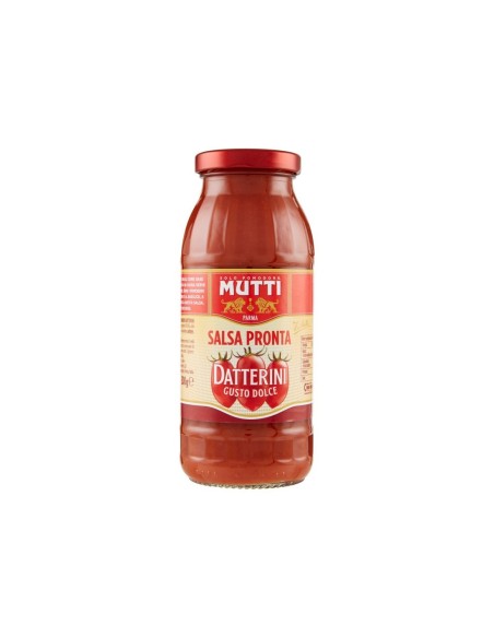 Mutti Salsa Pomodori Datterini - 300 gr - Spedizione gratuita consegnata in EUROPA e UK
