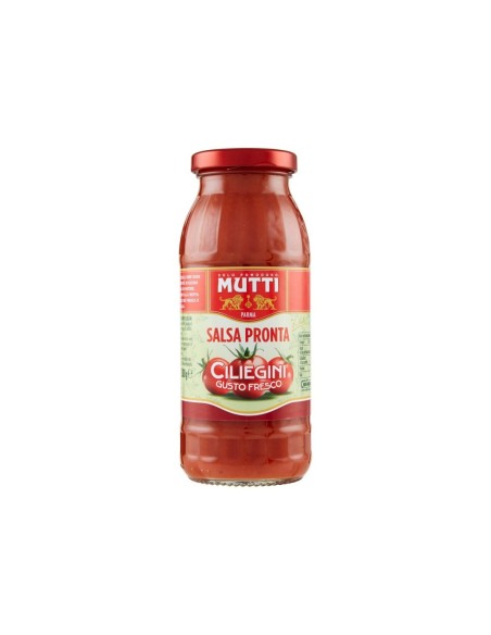 Mutti Salsa Pomodorini Ciliegini - 300 gr - Spedizione gratuita consegnata in EUROPA e UK
