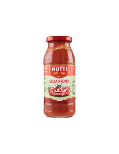 Mutti Salsa Pomodorini Ciliegini - 300 gr - Spedizione gratuita consegnata in EUROPA e UK