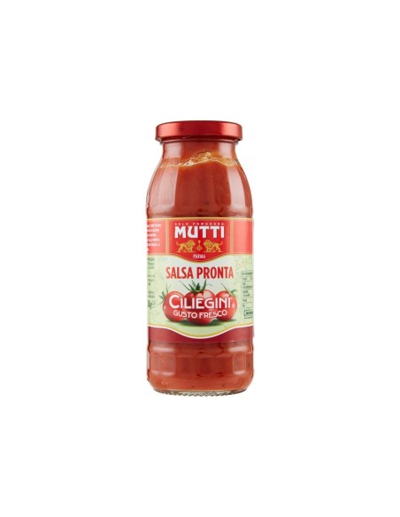 Mutti Salsa Pomodorini Ciliegini - 300 gr - Spedizione gratuita consegnata in EUROPA e UK