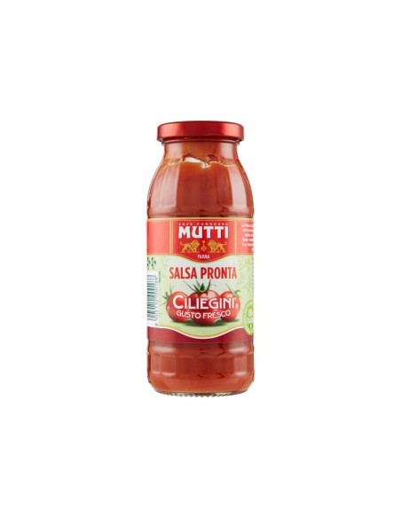 Mutti Salsa Pomodorini Ciliegini - 300 gr - Spedizione gratuita consegnata in EUROPA e UK