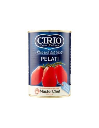 Cirio Pomodori Pelati - 400 gr - Spedizione gratuita consegnata in EUROPA e UK