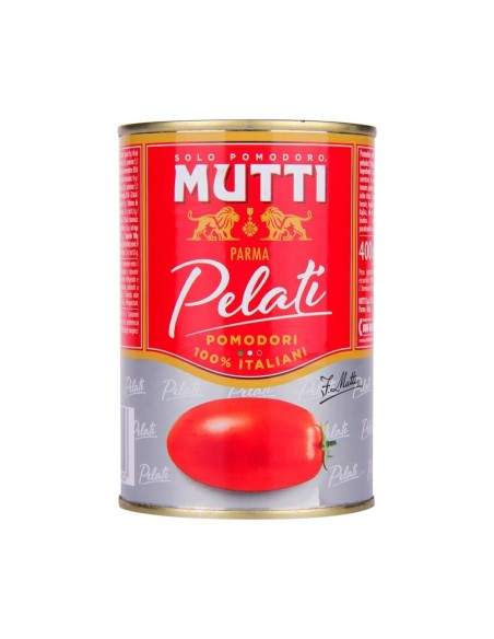 Mutti Pomodori Pelati - 400 gr - Free shipping delivered to EUROPE and UK