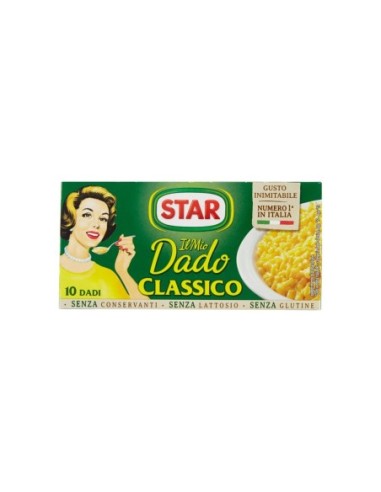 Star Il mio Dado Classico 10 dadi - 100 gr - Free shipping delivered to EUROPE and UK