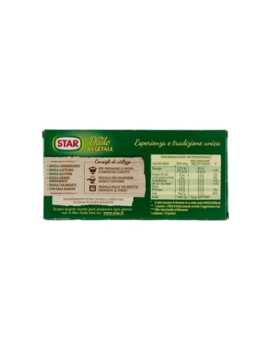 Star Il mio Dado Vegetale 10 dadi - 100 gr - Free shipping delivered to EUROPE and UK