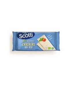 Scotti Crackers Rijst Glutenvrij - 200 gr - Gratis verzending naar Europa en Groot-Brittannië