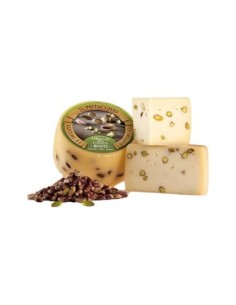 Busti Pecorino Sheep Cheese with Tuscan Pistachio - 1.2 Kg - Free shipping delivered to EUROPE and UK