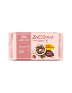 Galbusera Zerograno Koekjes met Hazelnoten en Cacao Glutenvrij - 220 gr