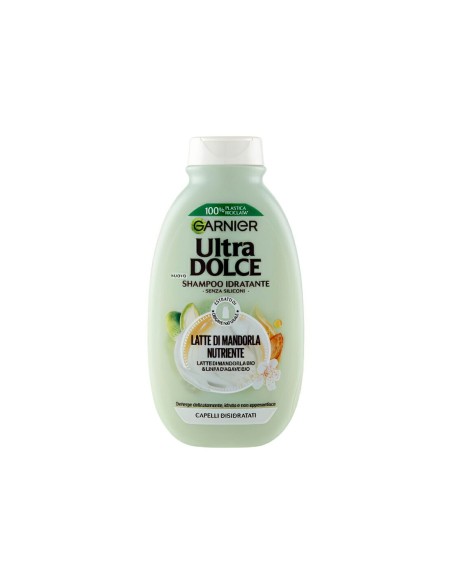 Garnier Ultra Dolce Shampoo Amandelmelk - 250 ml - Gratis verzending naar Europa en Groot-Brittannië
