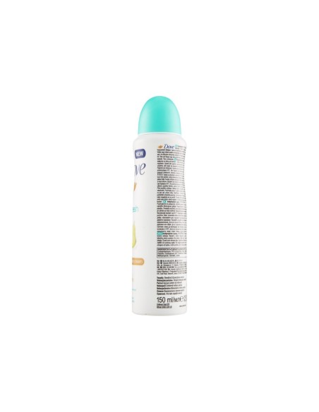 Dove Déodorant Poire et Aloe Spray - 150 ml - Livraison gratuite en EUROPE et au Royaume-Uni