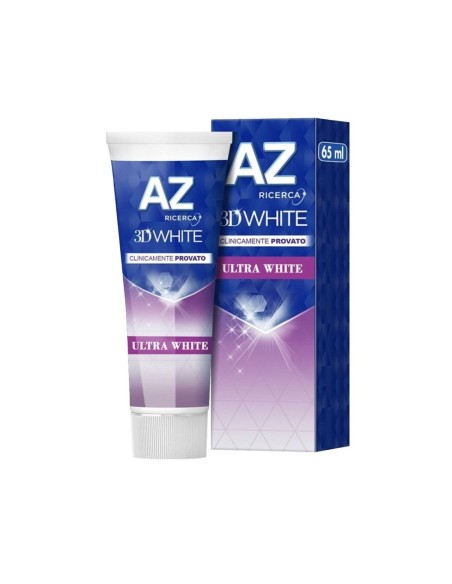 AZ Tandpasta 3D Ultra White - 65 ml - Gratis verzending naar Europa en Groot-Brittannië