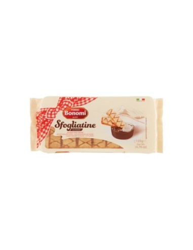 Bonomi Sfogliatine Glassate - 135 gr - Livraison gratuite en EUROPE et au Royaume-Uni