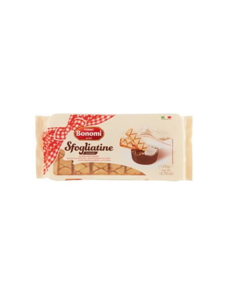 Bonomi Sfogliatine Glassate - 135 gr - Livraison gratuite en EUROPE et au Royaume-Uni