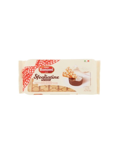Bonomi Sfogliatine Glassate - 135 gr - Livraison gratuite en EUROPE et au Royaume-Uni