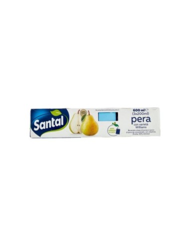 Santal Birnensaft - 3 x 200 ml - Kostenloser Versand nach Europa und Großbritannien