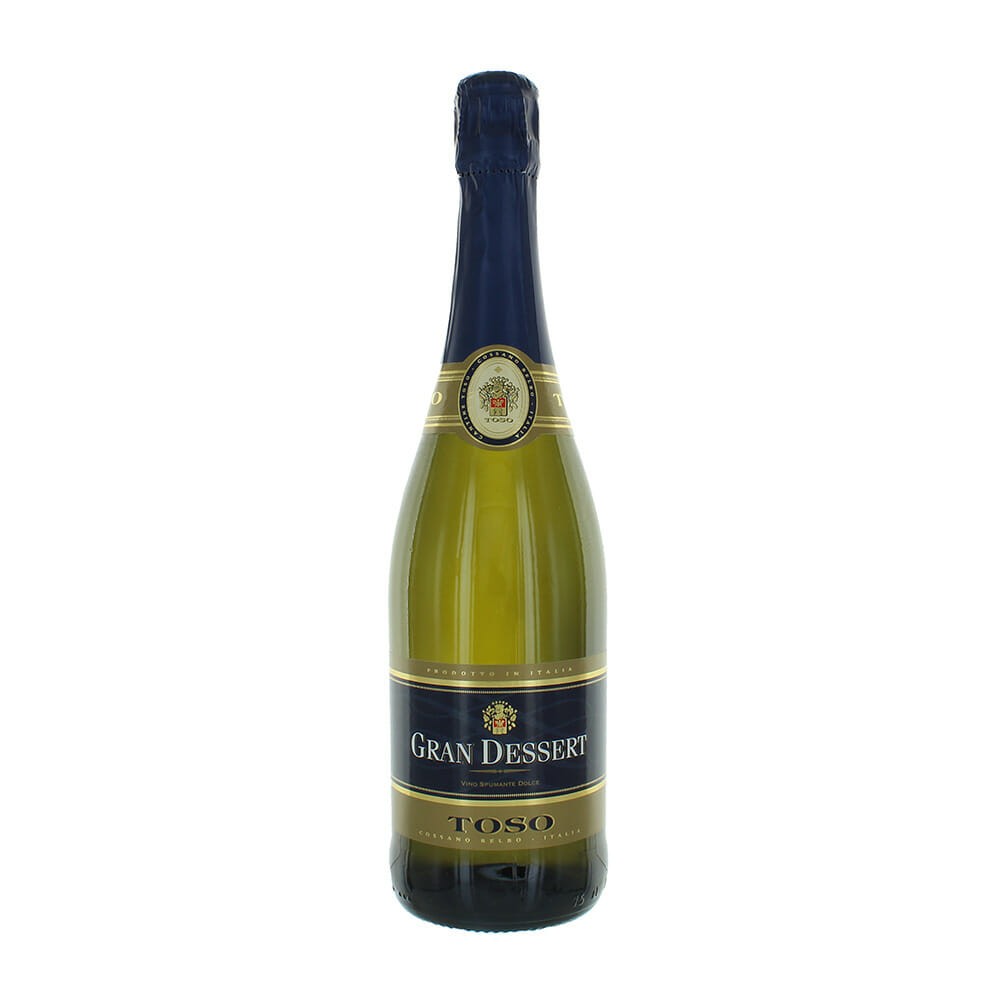 TOSO Toso Gran Dessert Spumante Dolce - 75 cl - Free shipping delivered