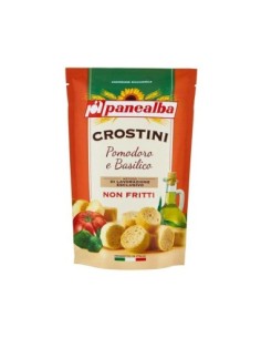 Panealba Croutons met Tomaten en Basilicumsmaak - 100 gr