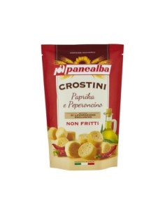 Panealba Croutons met Paprika- en Chilismaak - 100 gr