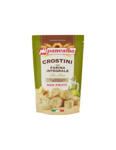 Panealba Volkoren Crostini - 80 gr - Gratis verzending naar Europa en Groot-Brittannië