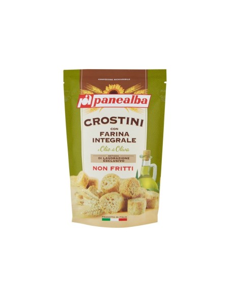 Panealba Volkoren Crostini - 80 gr - Gratis verzending naar Europa en Groot-Brittannië