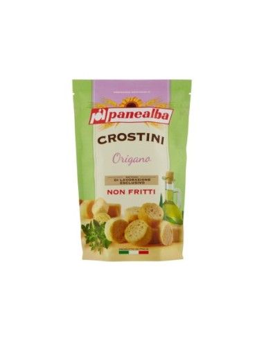 Panealba Crostini Gusto Origano - 100 gr - Spedizione gratuita consegnata in EUROPA e UK