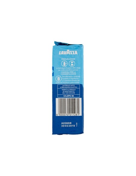Café Lavazza Moka Décaféiné - 250 gr - Livraison gratuite en EUROPE et au Royaume-Uni