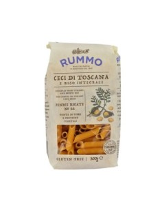 Rummo 66 Penne Rigate Glutenvrij met Kikkererwten en Volkorenrijst - 300 g