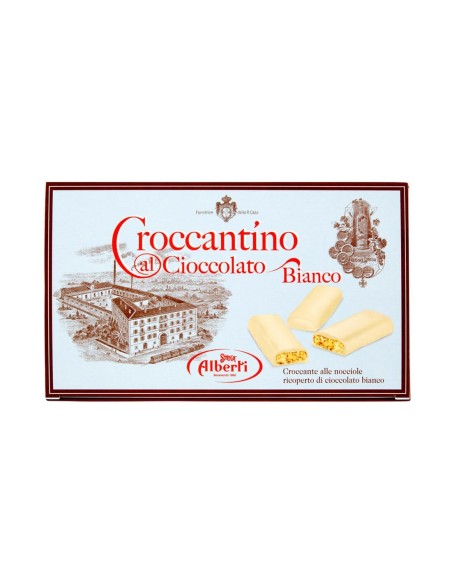 Croquant au Chocolat Blanc Strega Alberti - 300gr - Livraison gratuite en EUROPE et au Royaume-Uni
