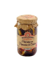 Delizie di Calabria Alici Intere con Peperoncino di Calabria - 200 gr