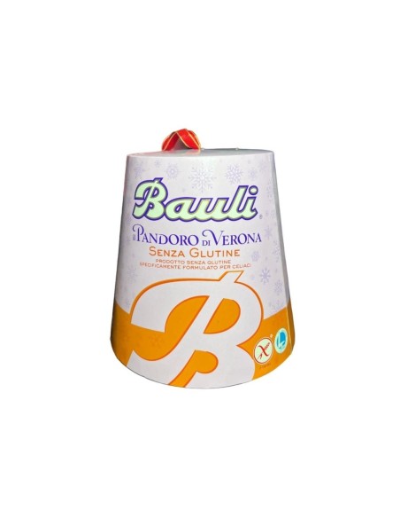 Bauli il Pandoro di Verona Senza Glutine e Senza Lattosio - 500 gr - Gratis verzending naar Europa en Groot-Brittannië