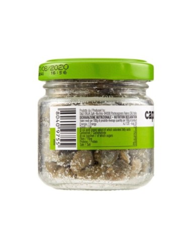 D'Amico Capers in Salt - 70 gr - Free shipping delivered to EUROPE and UK