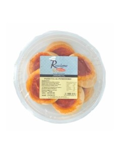 Panificio Rescigno Pizzetta al Pomodoro 6pz - 200 gr - Spedizione gratuita consegnata in EUROPA e UK