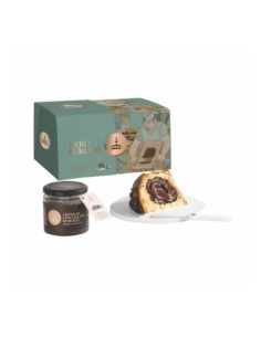 Fiasconaro Nero Sublime Colomba piu crema cioccolato - 1 kg - Free shipping delivered to EUROPE and UK