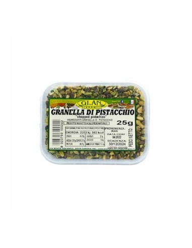 Gi.An Pistachio Granules - 25 gr - Free shipping delivered to EUROPE and UK
