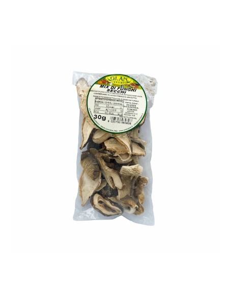 Gi.An Champignons séchés mélangés - 28 gr - Livraison gratuite en EUROPE et au Royaume-Uni