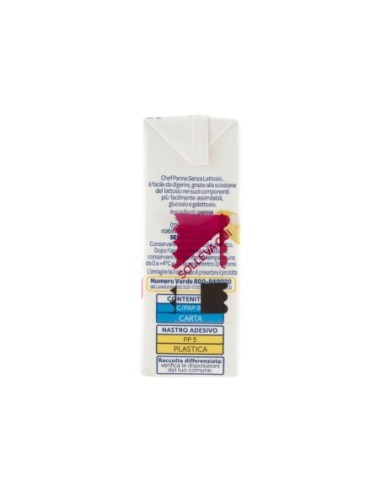 Parmalat Panna Chef Senza Lattosio - 3x125 ml - Gratis verzending naar Europa en Groot-Brittannië