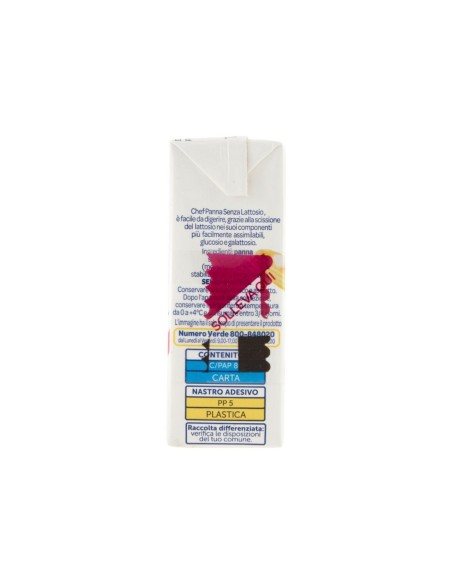 Parmalat Panna Chef Senza Lattosio - 3x125 ml - Gratis verzending naar Europa en Groot-Brittannië