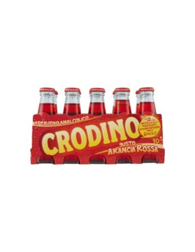 Crodino Arancia Rossa - 10x10 cl - Spedizione gratuita consegnata in EUROPA e UK
