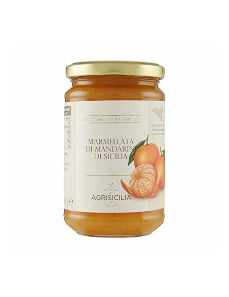 Agrisicilia Sicilian Mandarin Marmalade - 360 gr - Free shipping delivered to EUROPE and UK