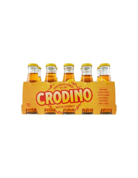 Crodino Klassiek - 10 x 10 cl - Gratis verzending naar Europa en Groot-Brittannië