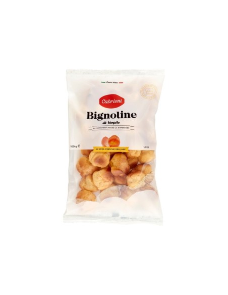 Cabrioni Bignoline à remplir - 100 gr - Livraison gratuite en EUROPE et au Royaume-Uni