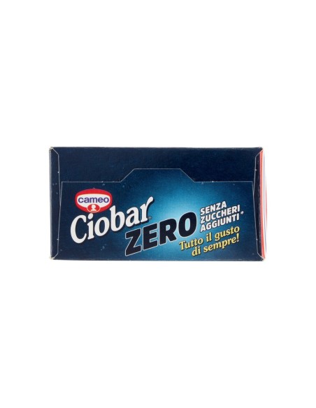 Cameo Ciobar Cioccolato Zero zuccheri 4 buste - 76 gr - Spedizione gratuita consegnata in EUROPA e UK