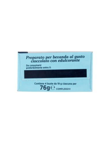 Cameo Ciobar Cioccolato Zero zuccheri 4 buste - 76 gr - Spedizione gratuita consegnata in EUROPA e UK