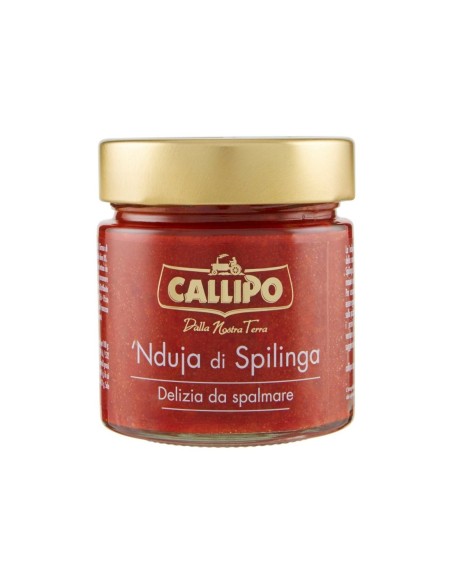 Callipo Nduja Salami von Spilinga streichfahig - 200 gr - Kostenloser Versand nach Europa und Großbritannien