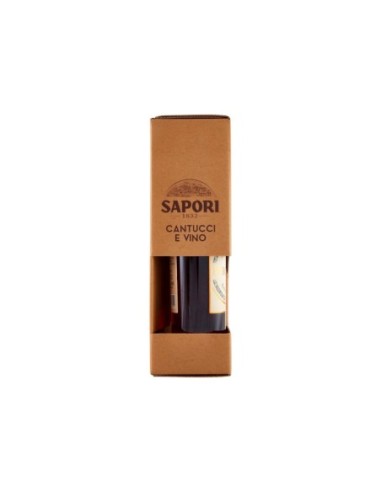 Sapori Packung Cantucci und Vin Santo - 550 g - Kostenloser Versand nach Europa und Großbritannien