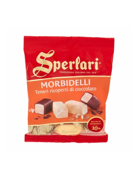 Sperlari Soft Torroncini with Chocolate - 117 g - Free shipping delivered to EUROPE and UK