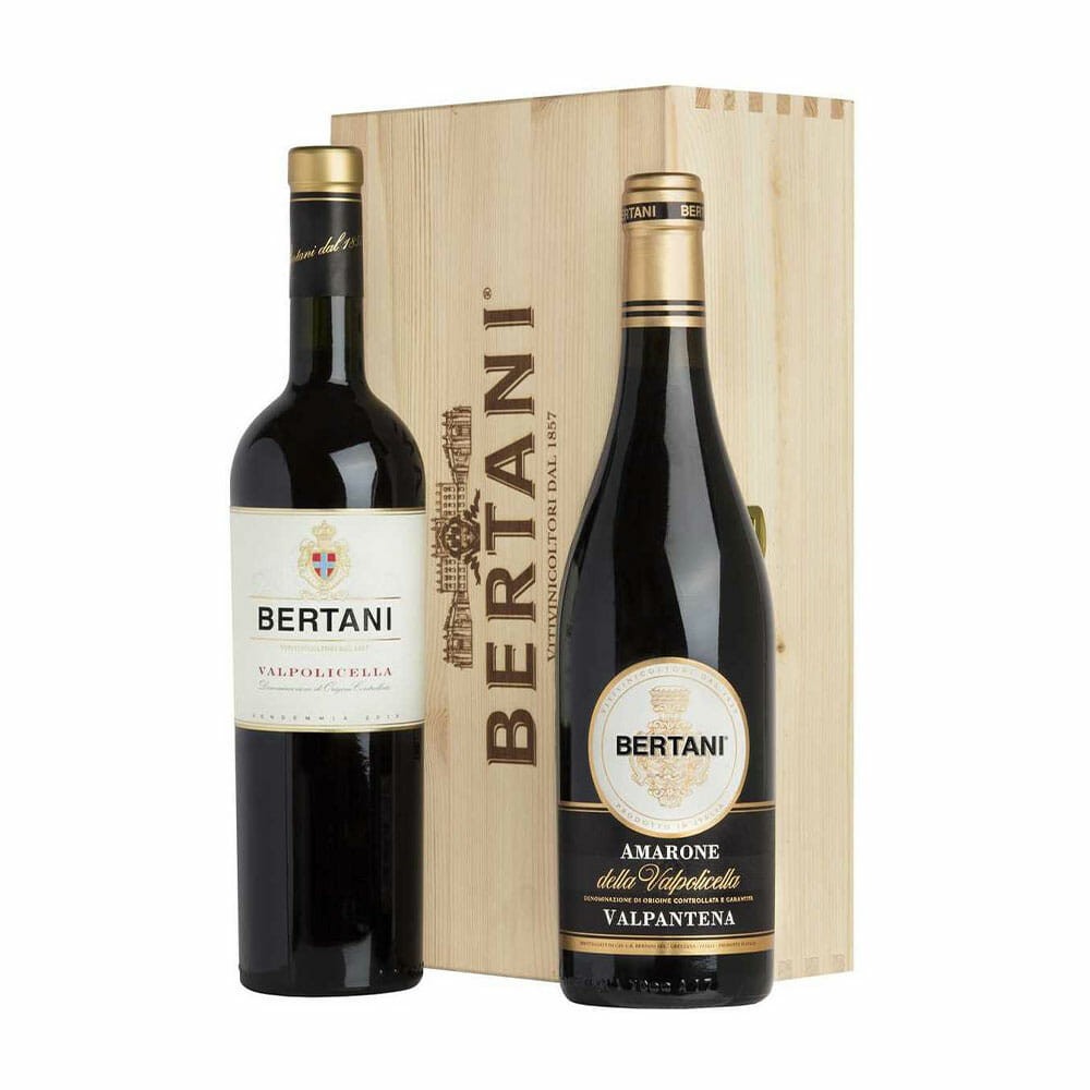 Bertani Valpolicella Amarone and Ripasso Set - 2 pz - Free