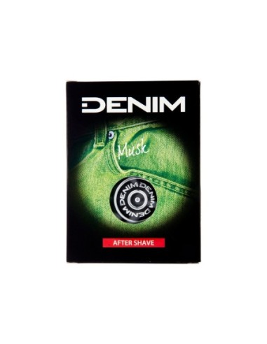 Denim After Shave Musk Soothes Skin LongLasting Fragrance