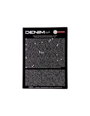 Denim After Shave Musk Soothes Skin LongLasting Fragrance