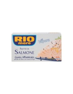 Rio Mare Zalmfilet gerookt met peper - 150 gr